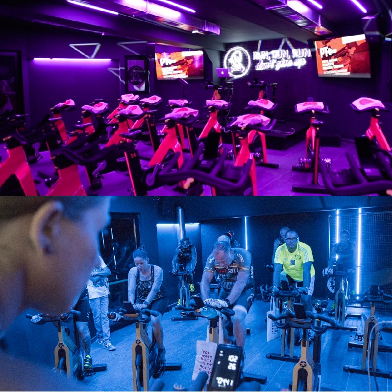 Centro fitness Wellness Gora Premium Fittness Club Cesa sala groupcycling